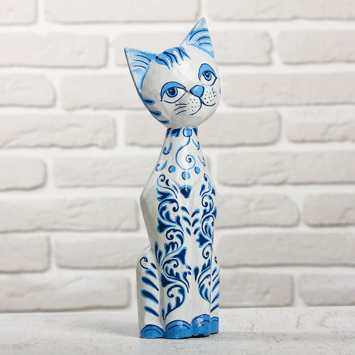 Сувенир дерево "Кошка" 9х4,5х30 см