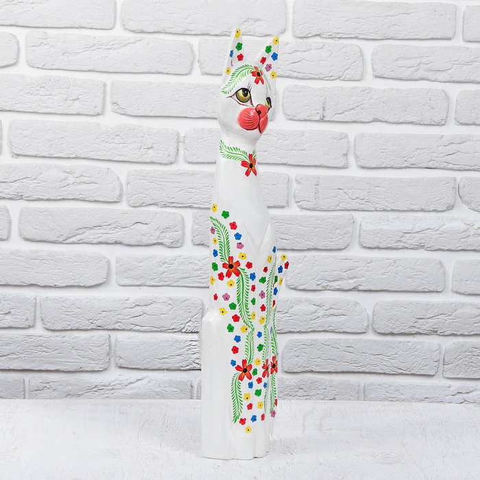 Сувенир дерево "Кошечка" 17х7х60 см