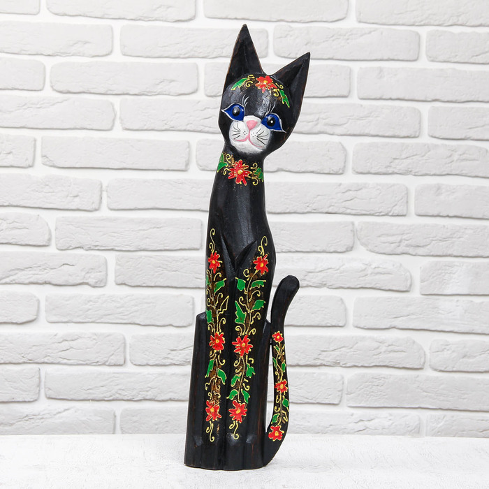 Сувенир дерево "Кошечка" 17х7х60 см