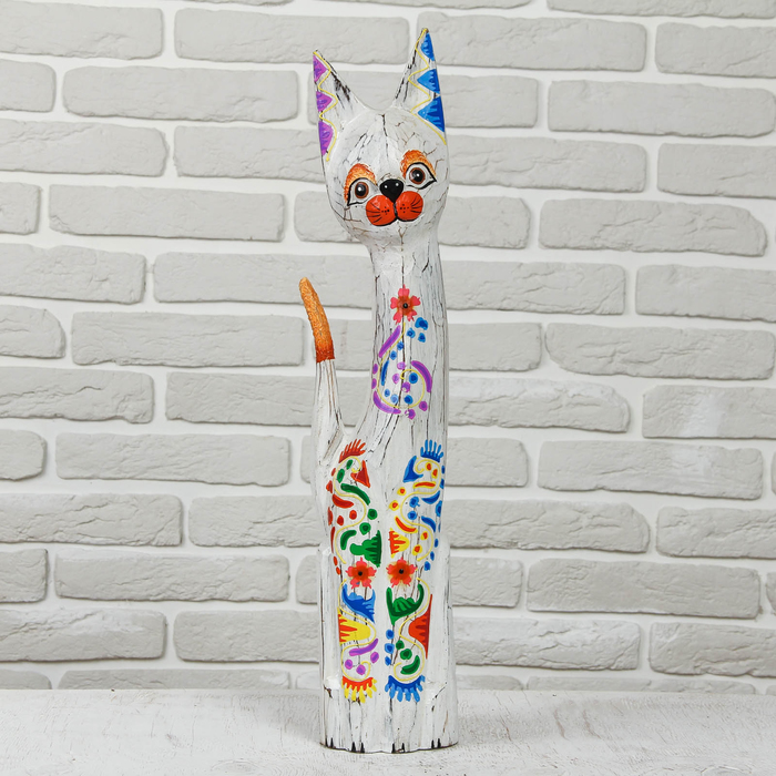 Сувенир дерево "Кошечка" 17х7х60 см