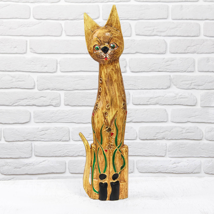 Сувенир дерево "Кошечка" 17х7х60 см