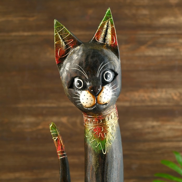 Сувенир дерево "Кошечка" 17х7х60 см