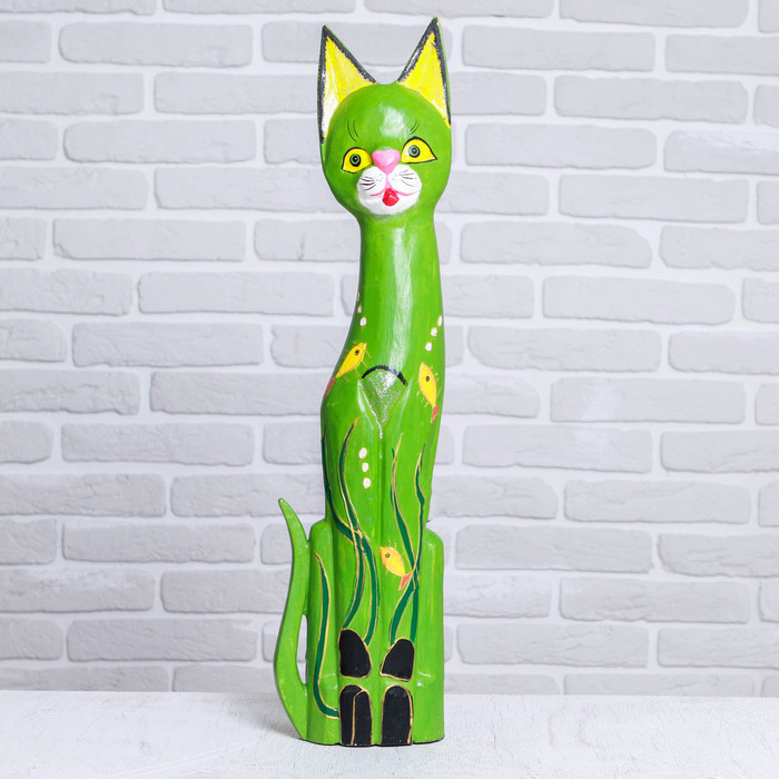 Сувенир дерево "Кошечка" 17х7х60 см