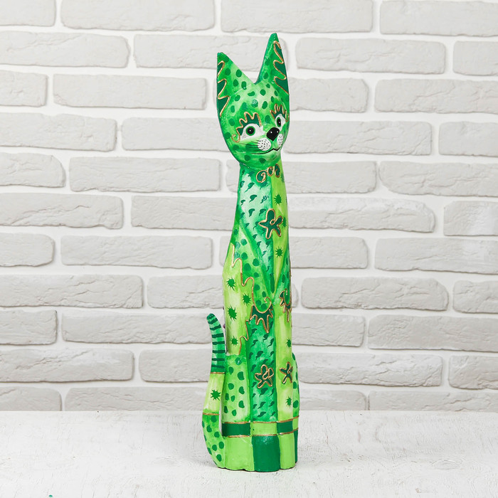 Сувенир дерево "Кошечка" 17х7х60 см