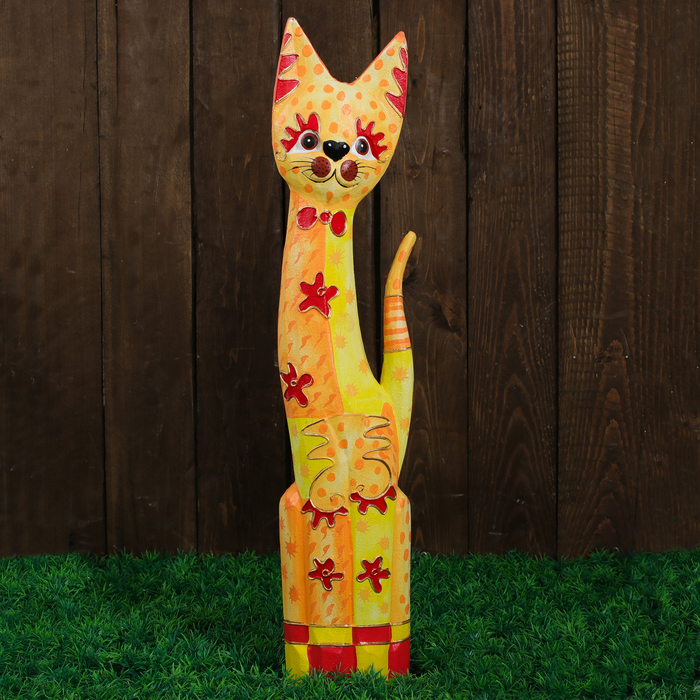 Сувенир дерево "Кошечка" 17х7х60 см