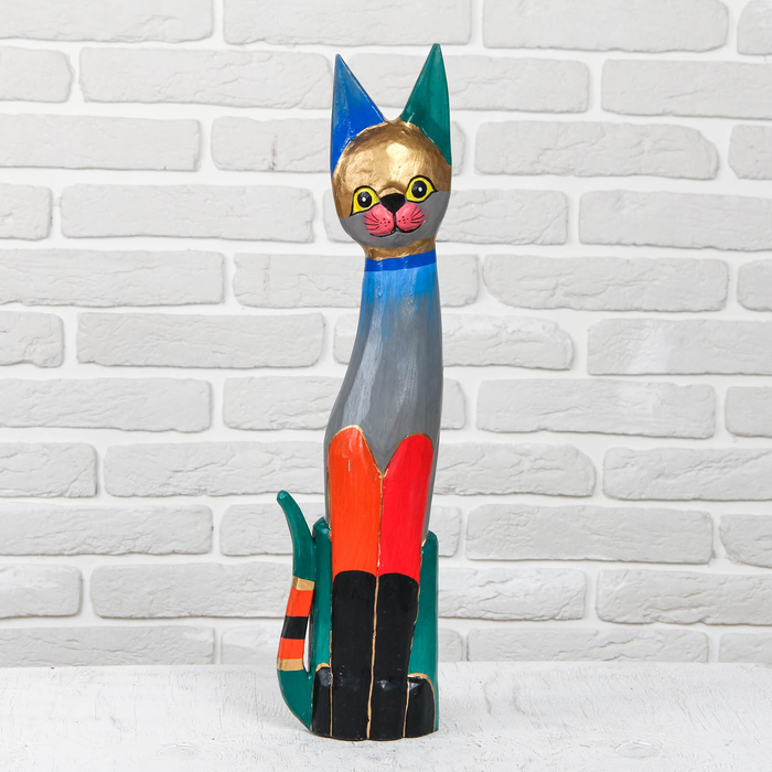 Сувенир дерево "Кошечка" 17х7х60 см