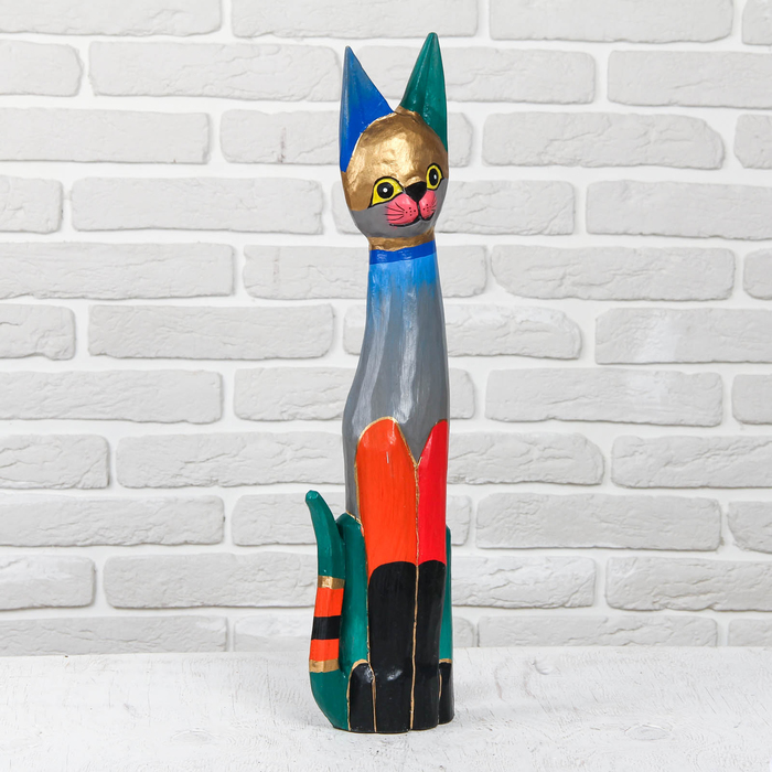 Сувенир дерево "Кошечка" 17х7х60 см