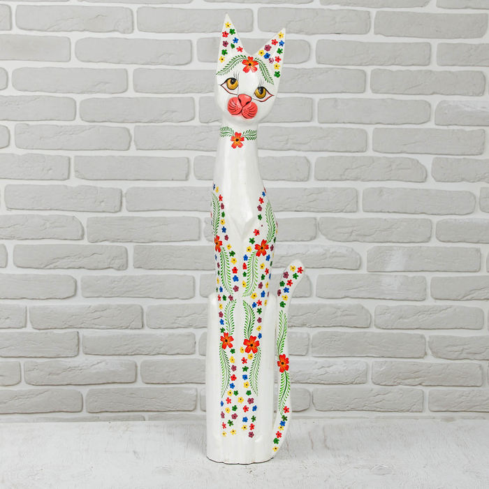 Сувенир дерево "Кошка" 18х7х80 см