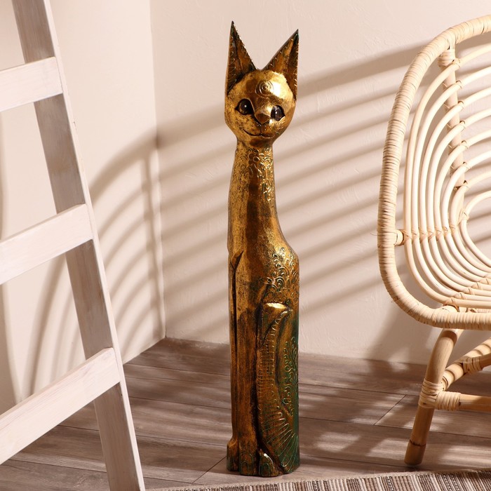 Сувенир дерево "Кошка" 18х7х80 см