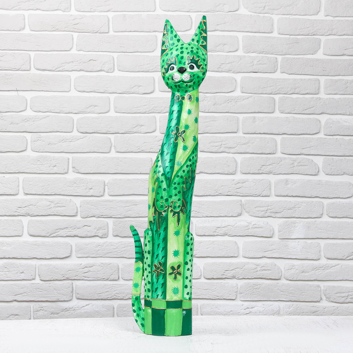 Сувенир дерево "Кошка" 18х7х80 см