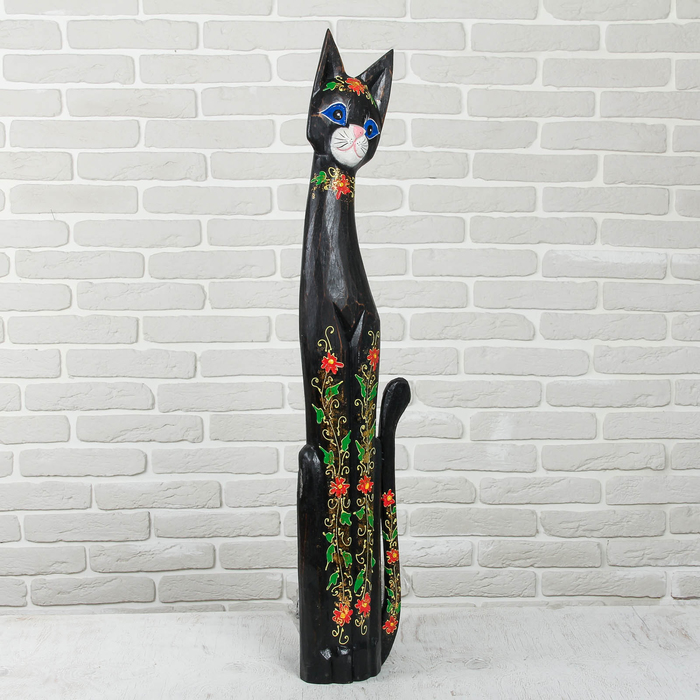 Сувенир дерево "Кошка" 21х7,5х100 см