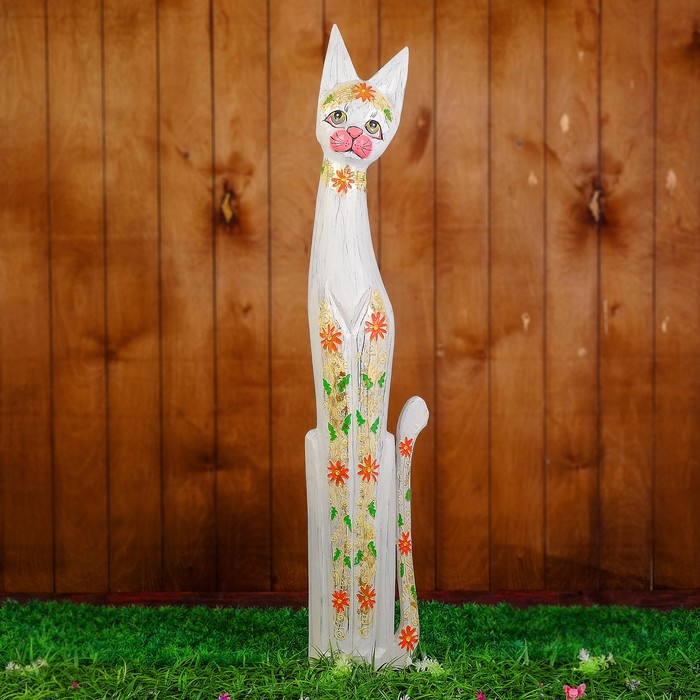 Сувенир дерево "Кошка" 21х7,5х100 см