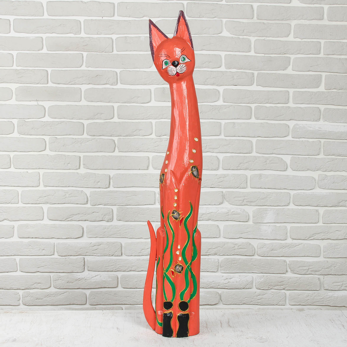 Сувенир дерево "Кошка" 21х7,5х100 см