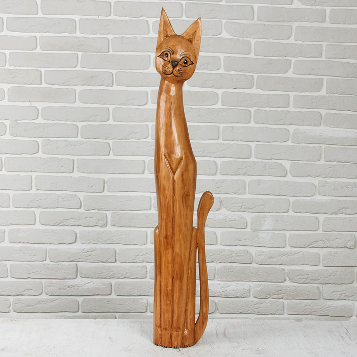 Сувенир дерево "Кошка" 21х7,5х100 см