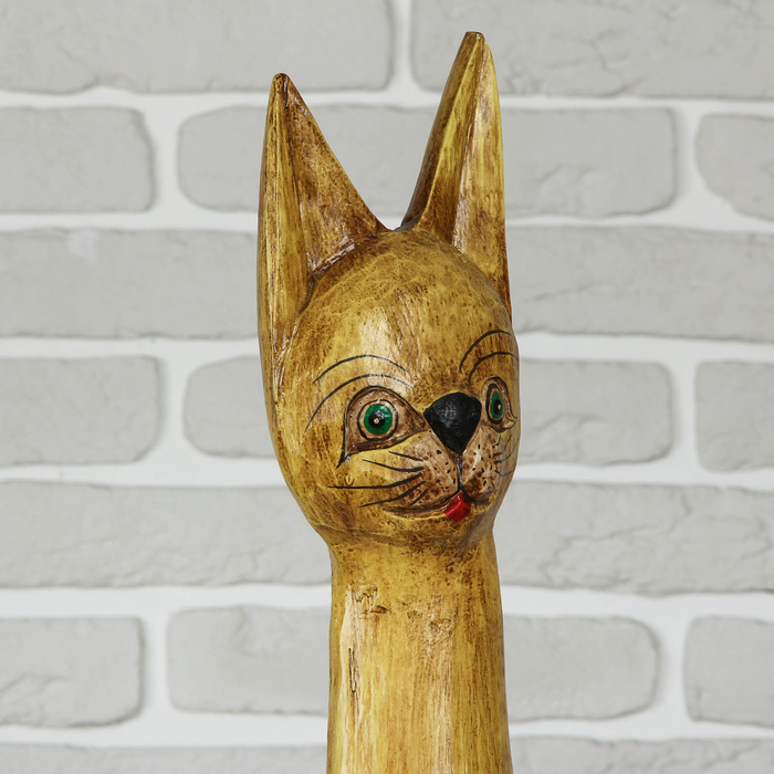 Сувенир дерево "Кошка" 21х7,5х100 см
