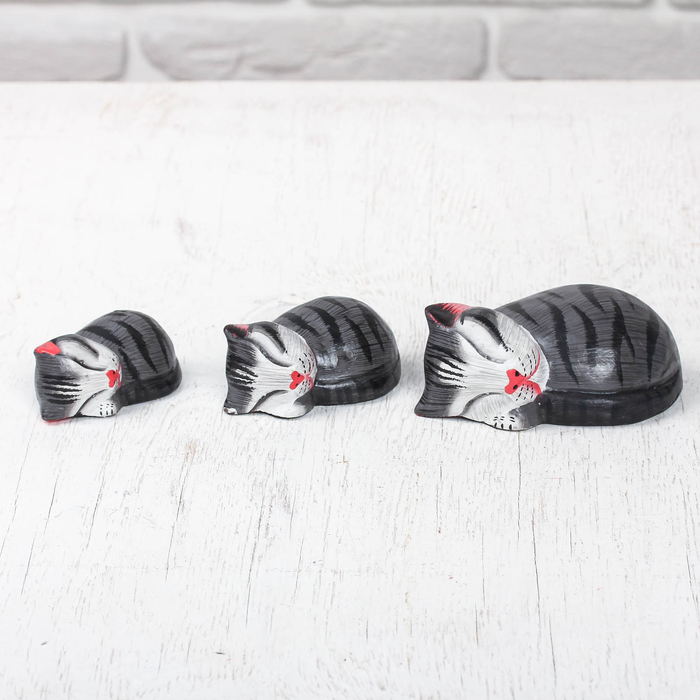 Сувенирный набор "Кошечки" 17х12х4 см