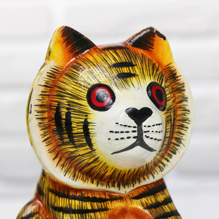 Сувенир дерево "Тигрёнок" 8х8,5х11 см