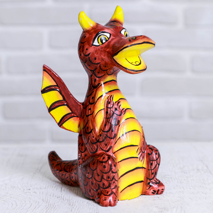 Сувенир дерево "Дракоша" 15,5х12х16 см