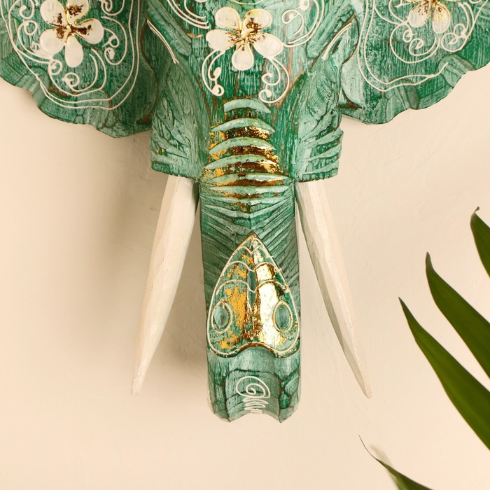 Сувенир дерево "Голова слона" 28х26х10,5 см