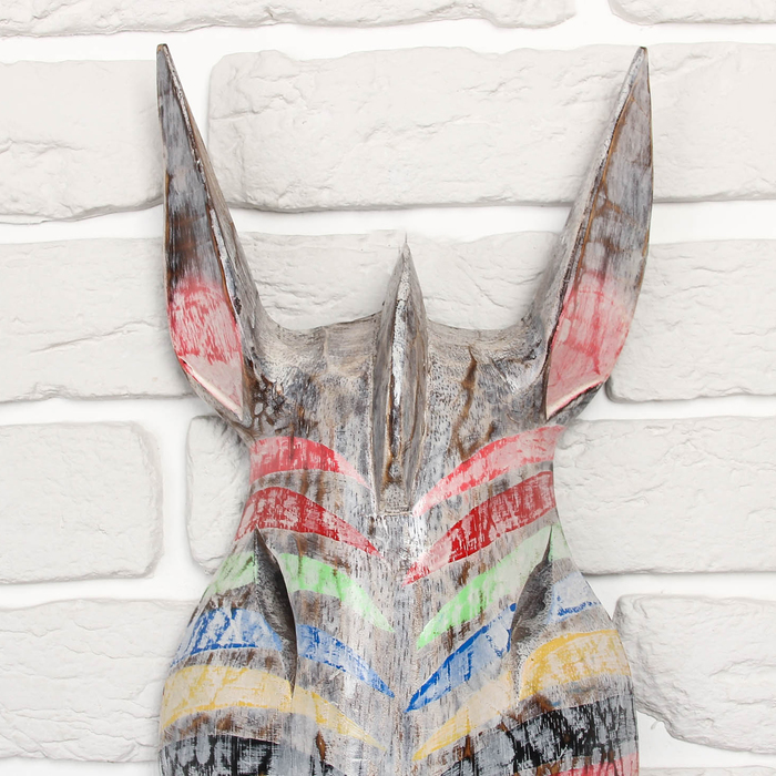 Маска дерево "Зебра" 50х16х7 см