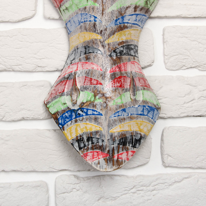 Маска дерево "Зебра" 50х16х7 см