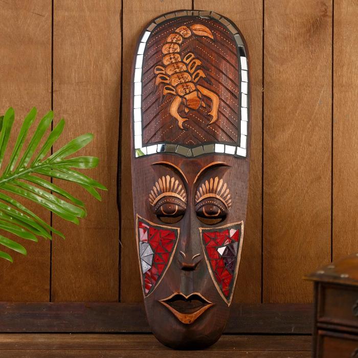 Маска дерево "Скорпион" 50х16,5х2,5 см