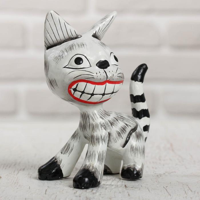 

Сувенир дерево "Кот улыбака" 9х5,5х11,5 см