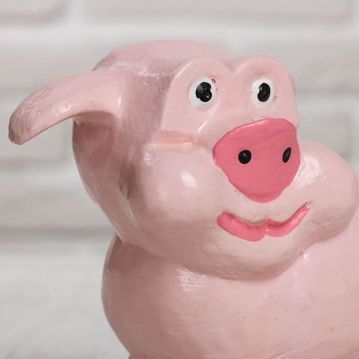 Сувенир дерево "Хрюша" 11х8х10 см