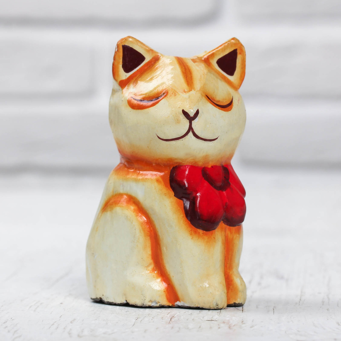 Сувенир дерево "Кошечка" 5,5х4,5х8 см