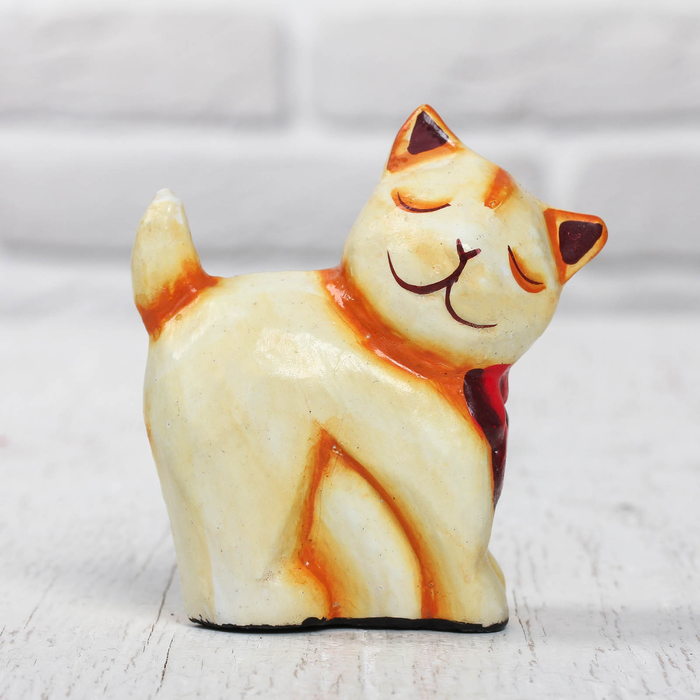 Сувенир дерево "Кошечка" 7х4х8 см