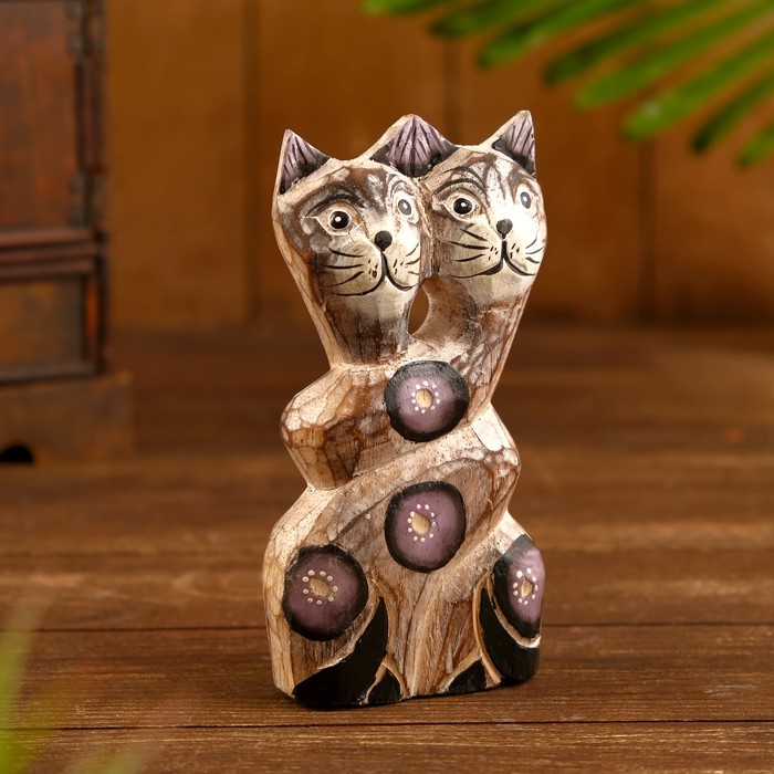 Сувенир дерево "Кошечки" 2,5х9х15 см