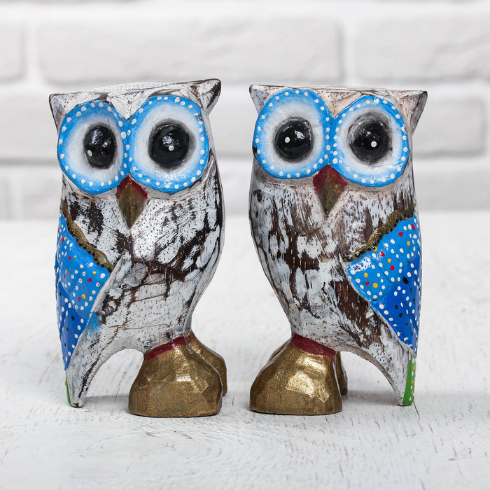 Сувенирный набор "Совы" 13х6,5х12 см