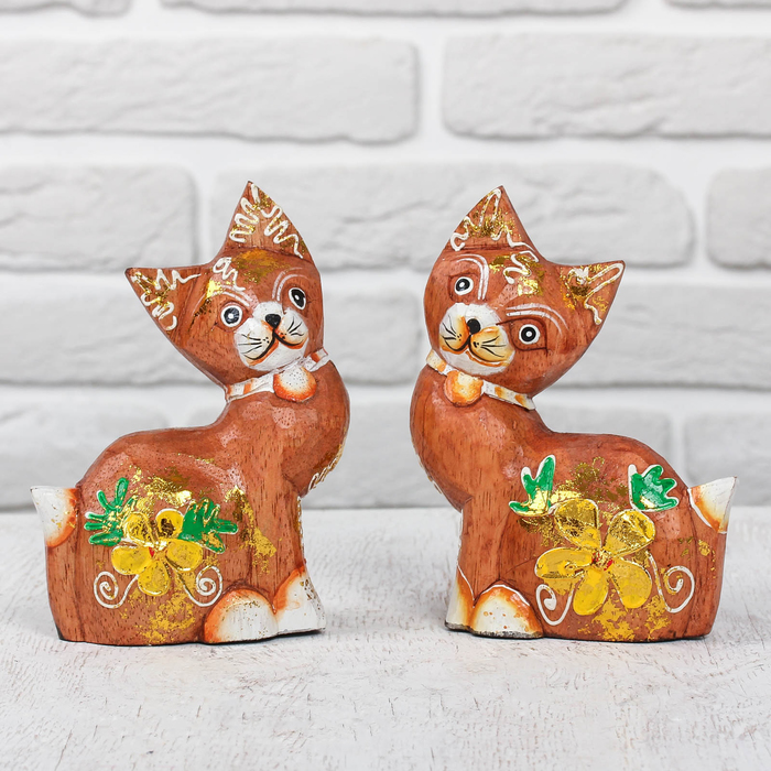 Сувенирный набор "Кошечки" 22х5,5х15 см