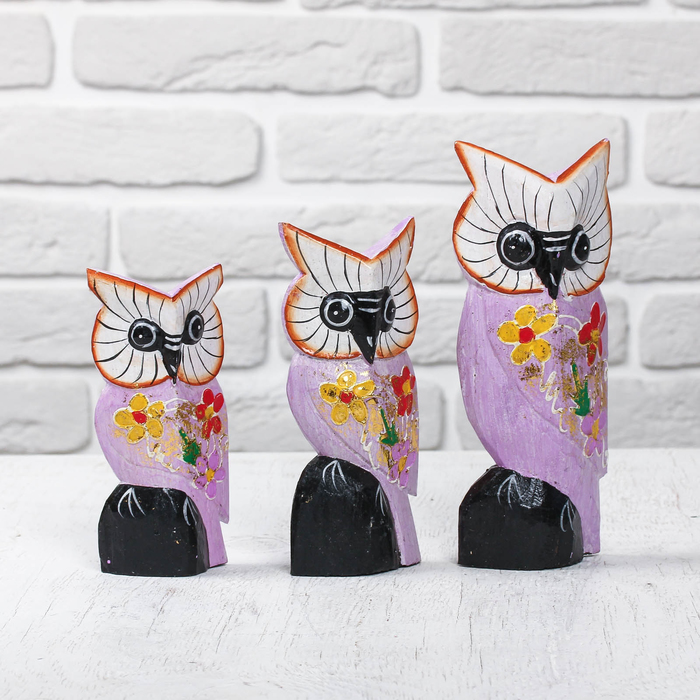 Сувенирный набор "Совы" 16х5х20 см