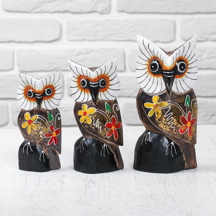 Сувенирный набор "Совы" 16х5х20 см