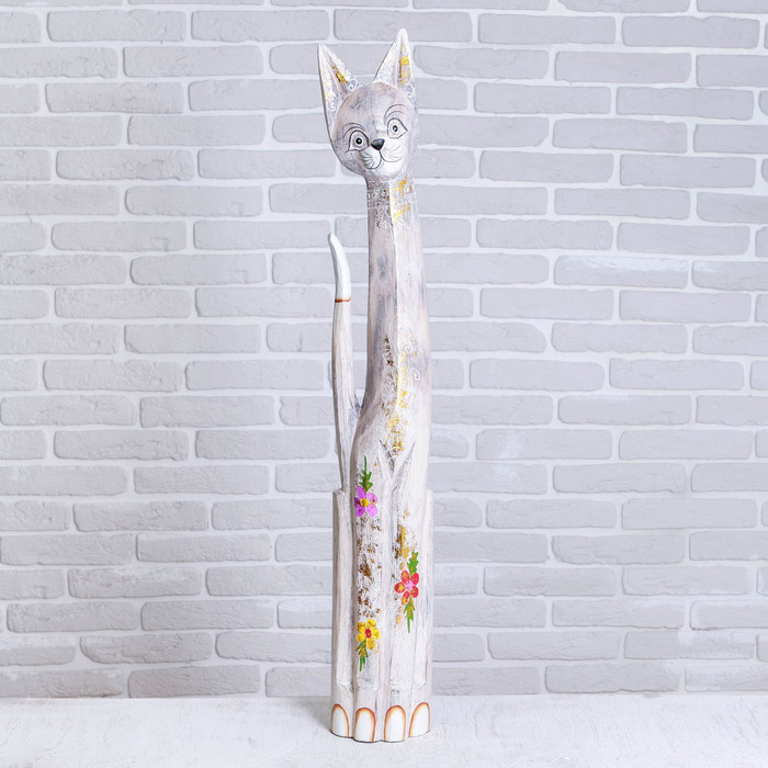 Сувенир дерево "Кошечка" 100х7х15 см