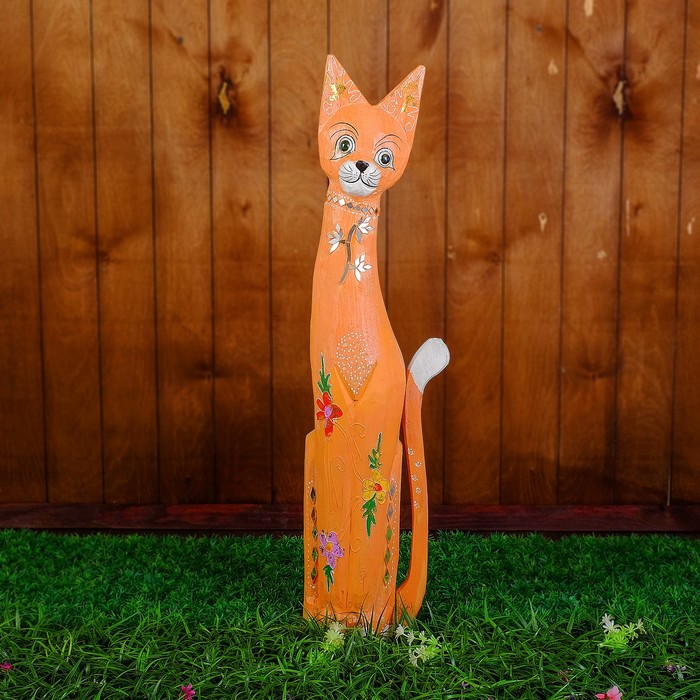 Сувенир дерево "Кошечка" 16х6х80 см