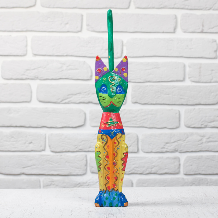 Сувенир дерево "Кошечка" 7х7х40 см