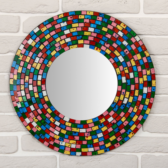 Панно зеркальное "Круг мечты" 50х1х50 см