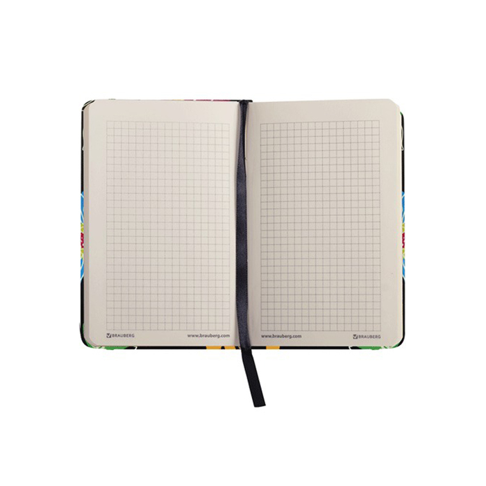 Блокнот твёрдая обложка А7, 80 листов Tender, магнитная застёжка