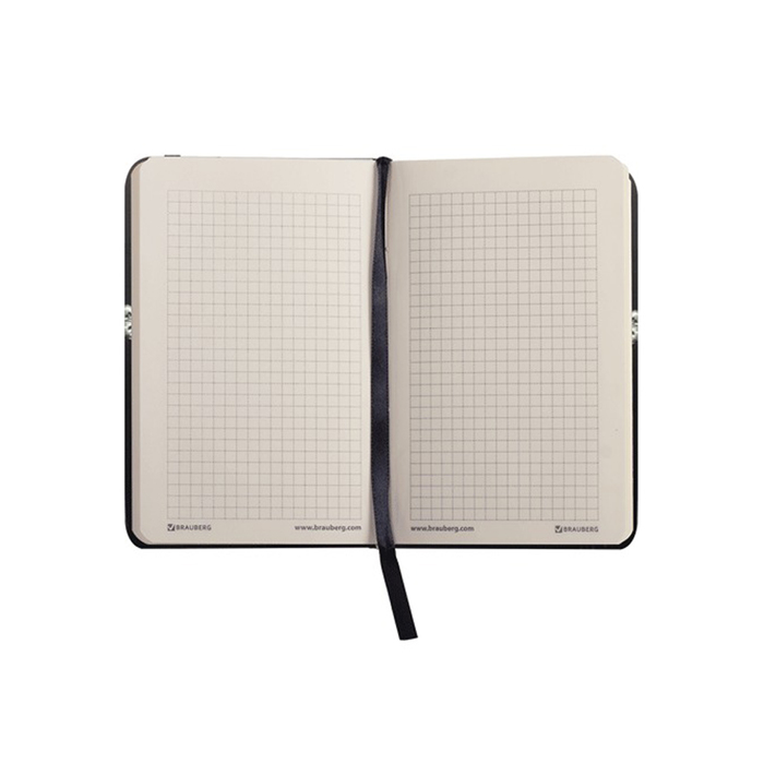 Блокнот твёрдая обложка А7, 80 листов Spark, на резинке, металлизированная обложка