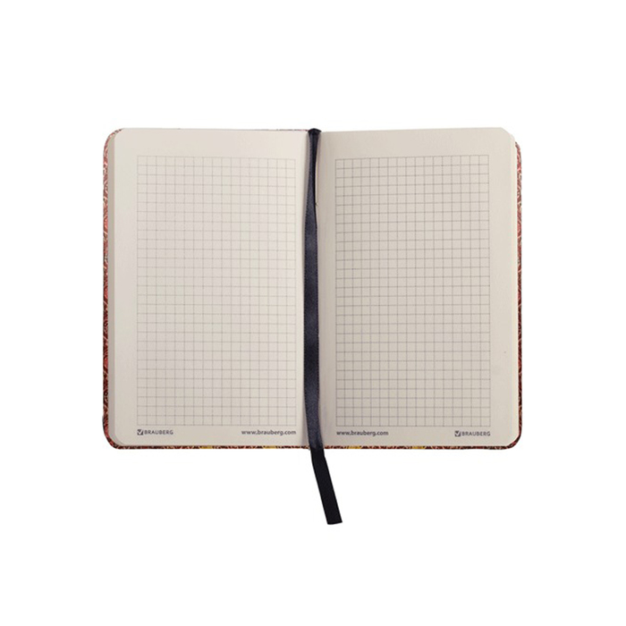 Блокнот твёрдая обложка А7, 80 листов «Абстракция», на резинке