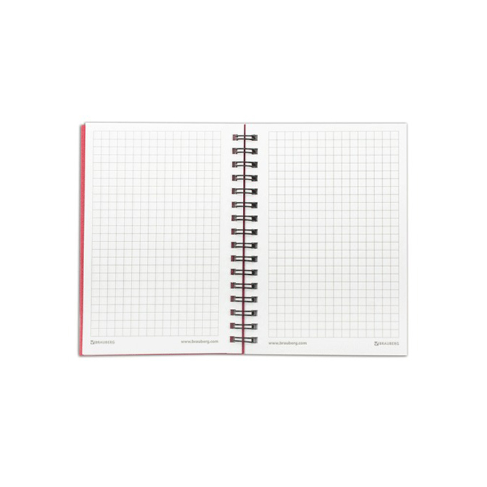 Блокнот в пластиковой обложке А6, 60 листов на гребне «Однотонный»