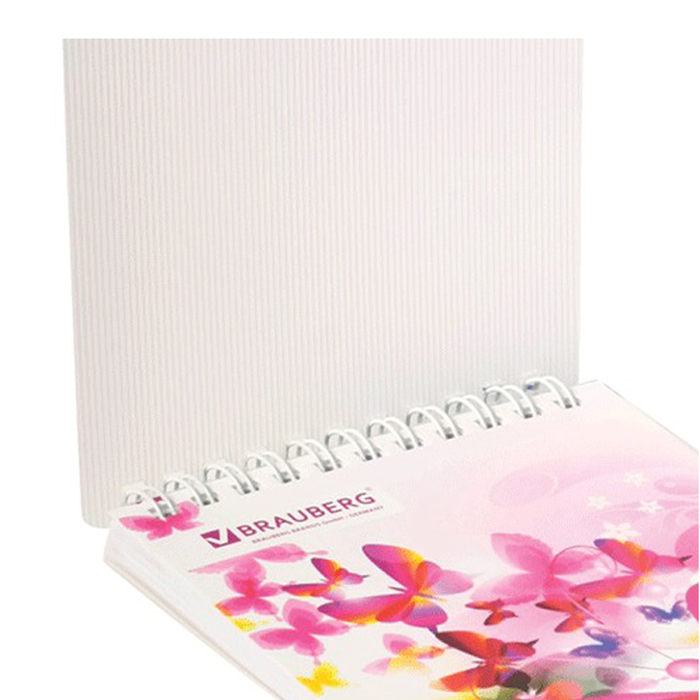 Блокнот в пластиковой обложке А6, 80 листов на гребне «Чувство»