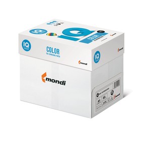 

Бумага цветная А4 500 л, IQ COLOR Intensive, 80 г/м2, черная, В100