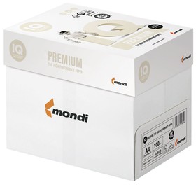 

Бумага А4 500 л, IQ Premium, 100 г/м2, белизна 169% CIE, класс А+
