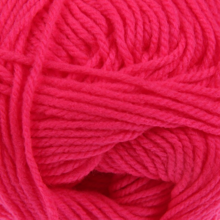 Пряжа "Галатея" 100% акрил 250м/100гр (13 розовый неон)