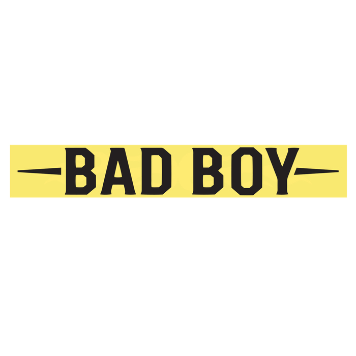 Наклейка на стоп сигнал на заднее стекло "BAD BOY"
