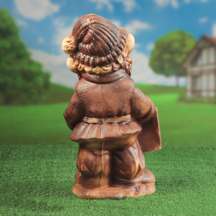 Садовая фигура "Гном WELCOME"