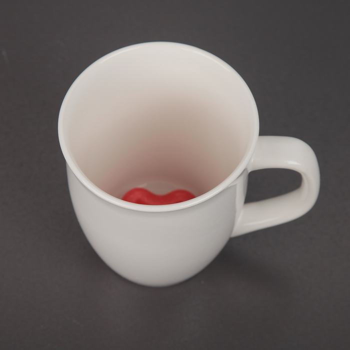 Чашка "Европа", с фигуркой сердце, 0,3 л